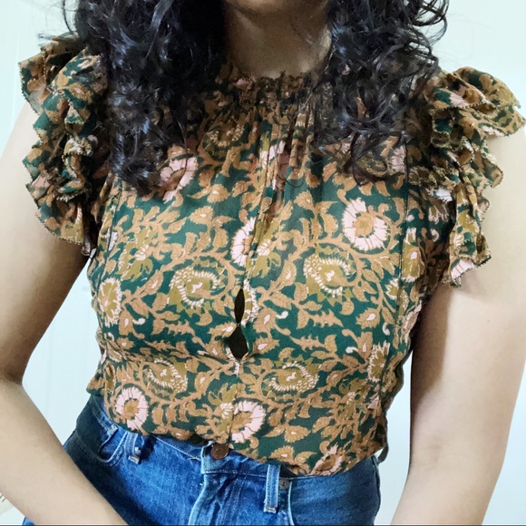 APIECE APART SILK BLOUSE - Picture 3 of 7